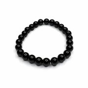 Power Armband  Zwarte Agaat